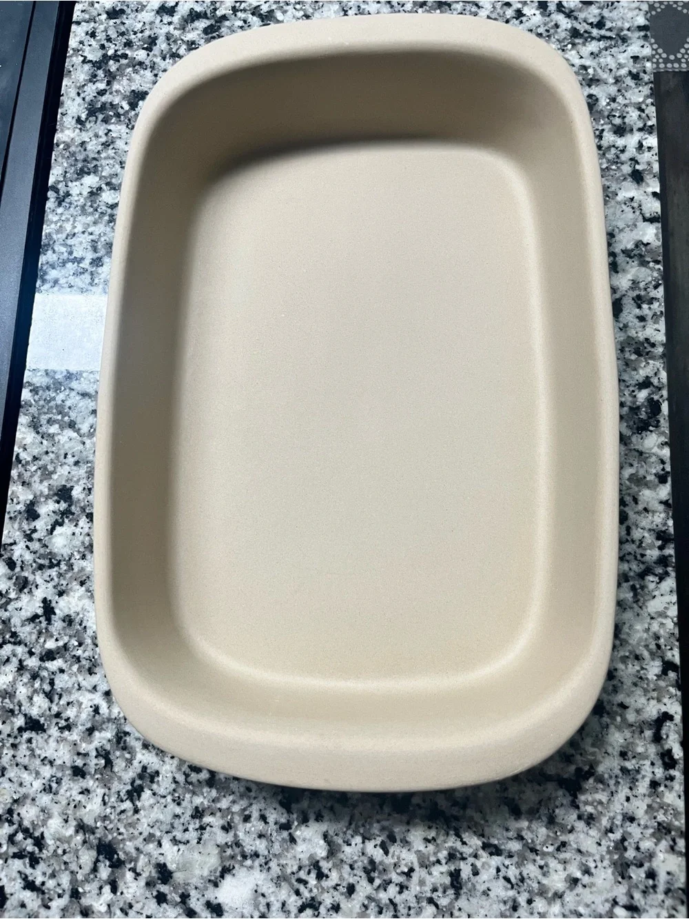 The Pampered Chef Large Stoneware Rectangular Baker - Like New